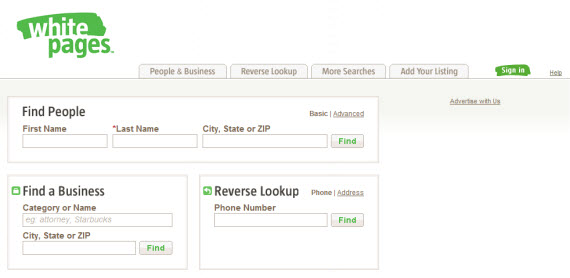 Find People · Find a Business · Reverse Phone · Address & Neighbors · Log in · Log In»|; Account. First name; City, State or ZIP. Home > White Pages by.