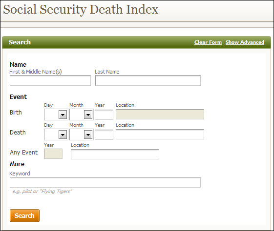 social security administration death master file free